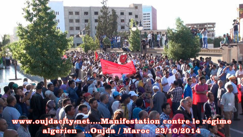 VIDEO وجدة : مسيرة جماهيرية عارمة احتجاجا على استفزازات النظام الجزائري